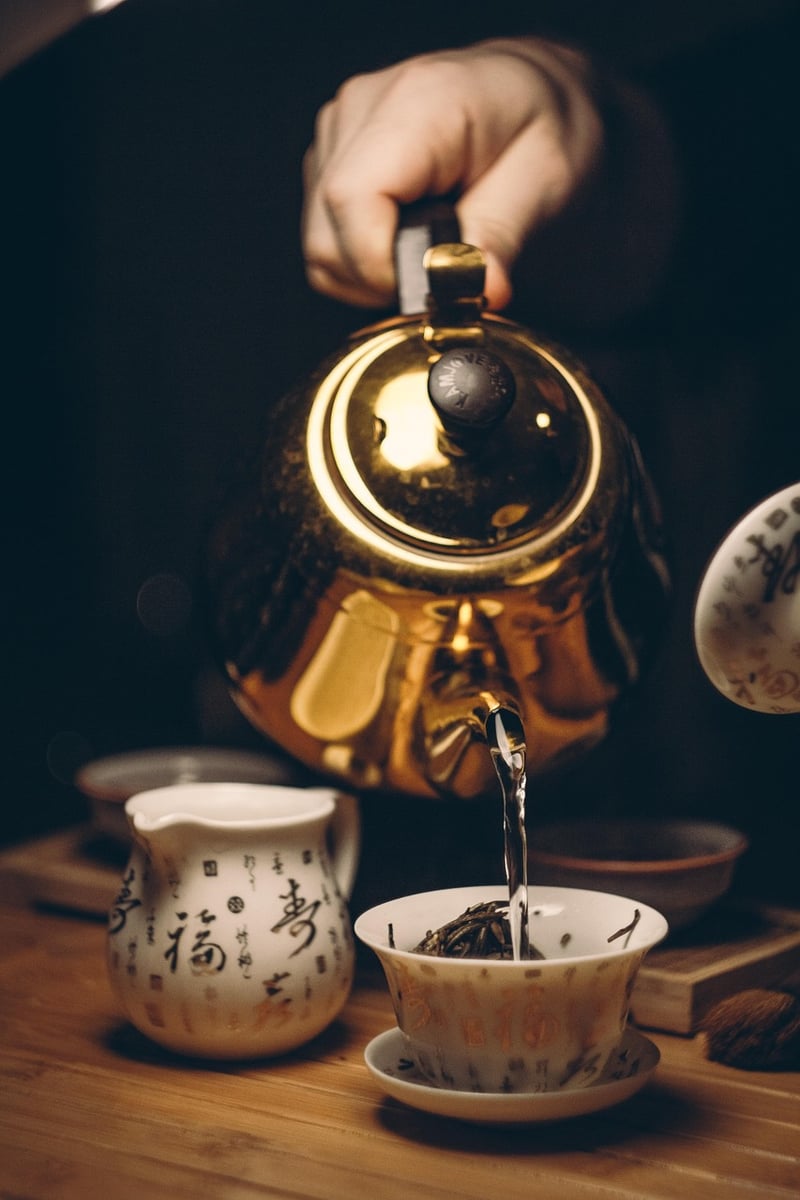 Vintage Tea Set Decor